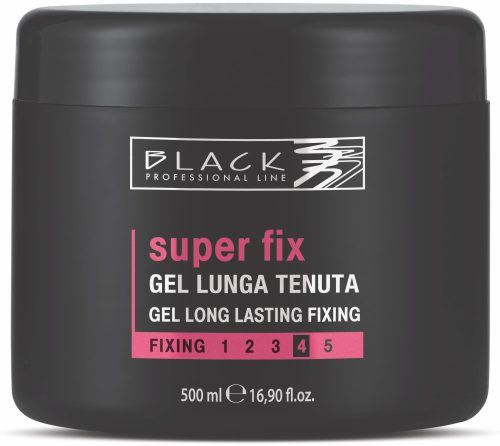 Black Professional Line Super Fix - Hosszan Tartó Hajzselé 500ml