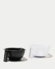 Framar - Color Bowl Set (2-Pack Black & Clear) - Hajfestő Tál Szett 