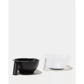   Framar - Color Bowl Set (2-Pack Black & Clear) - Hajfestő Tál Szett 