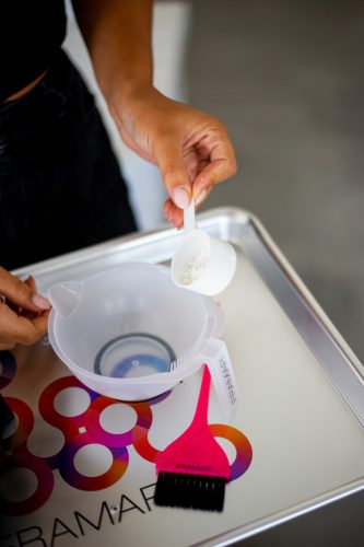 Framar - Color Bowl Set (2-Pack Black & Clear) - Hajfestő Tál Szett 