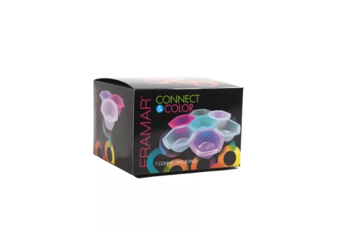 Framar - Connect & Color Bowls - Festőtál Szett (7db)