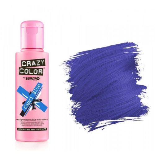 Crazy Color Hajszínező krém 44 Capri Blue 100 ml