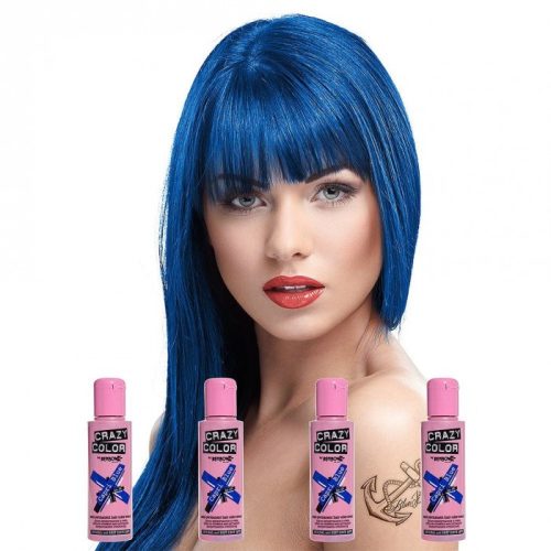 Crazy Color Hajszínező krém 44 Capri Blue 100 ml