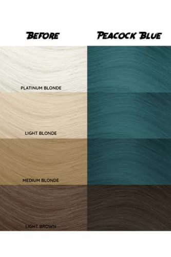 Crazy Color Hajszínező krém 45 Peacock Blue 100 ml