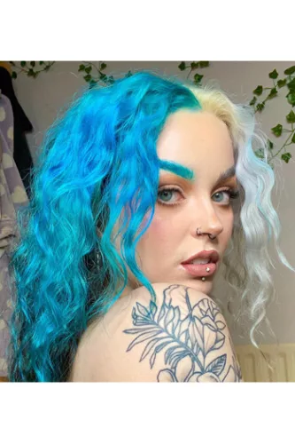 Crazy Color Hajszínező krém 45 Peacock Blue 100 ml