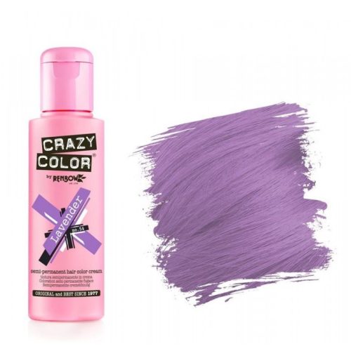 Crazy Color Hajszínező krém 54 Lavender 100 ml