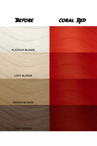 Crazy Color Hajszínező krém 57 Coral Red 100 ml