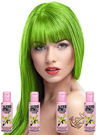 Crazy Color Hajszínező krém 68 Lime Twist 100 ml