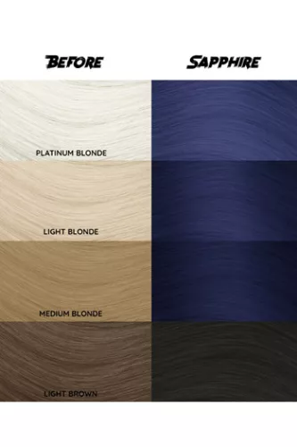 Crazy Color Hajszínező krém 72 Sapphire 100 ml