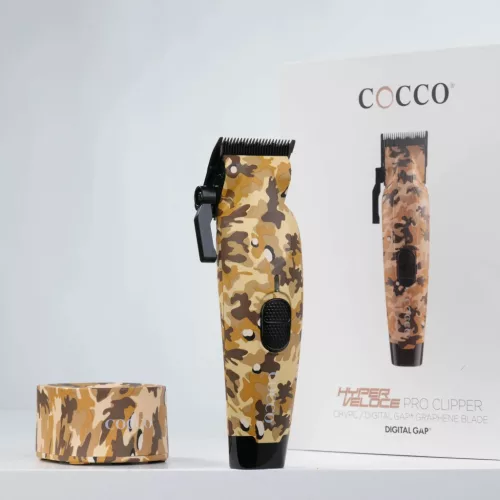 Cocco - Hyper Veloce Pro Clipper - Professzionális Hajvágó (Camouflage)