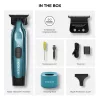 Cocco - Hyper Veloce Trimmer - Professzionális Kontúrvágó (Dark Teal)