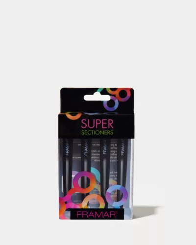 Framar - Super Sectioner Clips (Black) - Szilikon Csipesz Szett 4db (Fekete)