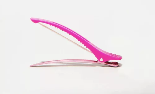 Framar hajcsipesz gumiszalaggal Pink (4db/csomag)