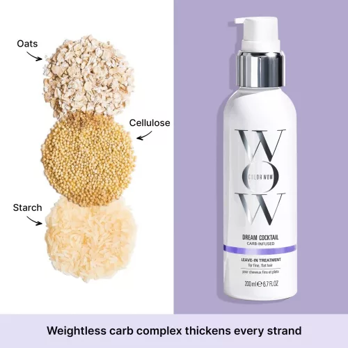 Color Wow - Dream Cocktail Carb-Infused Leave-In Treatment - Hajdúsító Tonik Ritkuló, Vékonyszálú Hajra 200ml