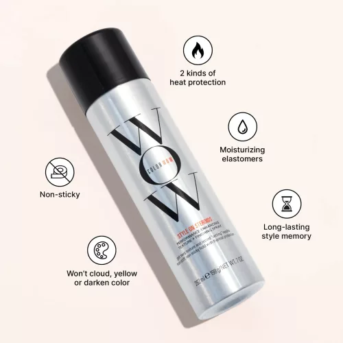 Color Wow - Style On Steroids - Performance Enhancing Texture Spray - Hővédő, Textúrázó Permet 262ml