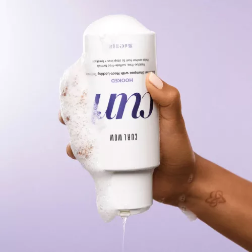 Color Wow - Curl Hooked Clean Shampoo - Ápoló Sampon Göndör és Hullámos Hajra 295 ml