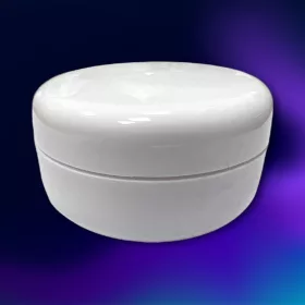Tégely 15 ml fehér SAN