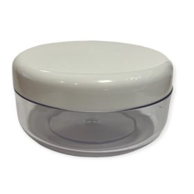 Tégely 100 ml víztiszta SAN