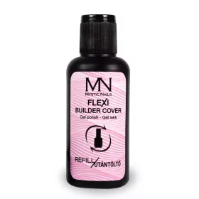   Mystic Nails Flexi Builder Cover erősített géllakk alap UTÁNTÖLTŐ 50ml