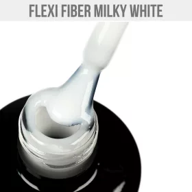   Mystic Nails Flexi Fiber Milky White erősített géllakk alap 12ml