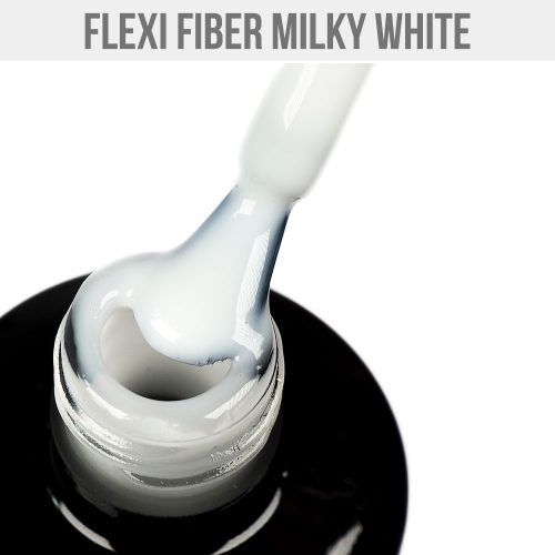 Mystic Nails Flexi Fiber Milky White erősített géllakk alap 12ml