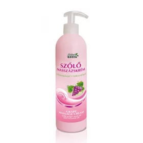   Golden Green - Szőlő - Masszázskrém - Szőlő- és Kókuszolajjal 500ml