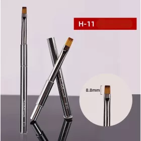 Szögletes zselés ecset (8.8mm szőrrel)