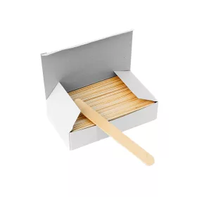   EcoWax Fa spatula gyantázáshoz, 100db,nagy, spec. keményfa           