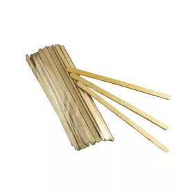   EcoWax Fa spatula gyantázáshoz, 50db, mini, 0,7cm x 14cm            