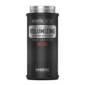   Immortal Infuse - Extra Hold Volumizing, Texturizing Hair Powder - Extra Erős Tartású, Illatosított Hajpor 30g (Fekete)