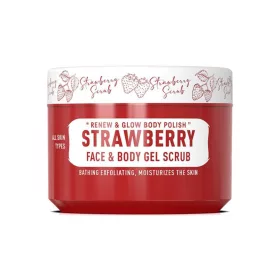   Immortal Infuse - Strawberry - Face & Body Gel Scrub - Epres Arc- és Testradír 300ml