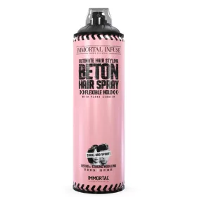   Immortal Infuse - Beton Hair Spray Flexible Hold - Rugalmas Tartású Hajlakk 500ml
