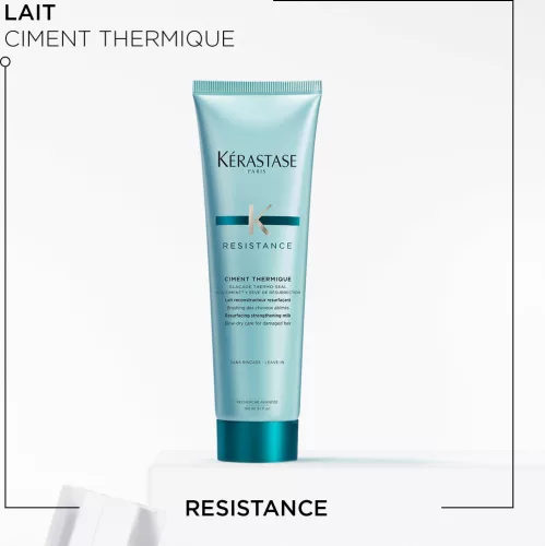 Kérastase Resistance Ciment Thermique - Ápoló-hővédő tej roncsolt hajra 150 ml