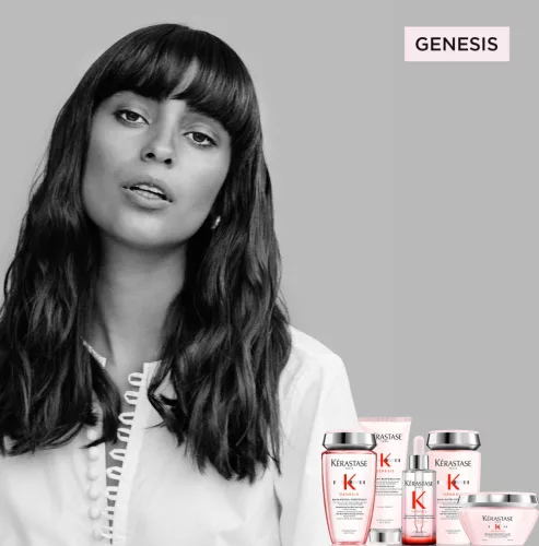 Kérastase Genesis Ampoules Cure Anti-Chute Fortifiantes - Szérum meggyengült, hajhullásra hajlamos hajra 10x6ml 