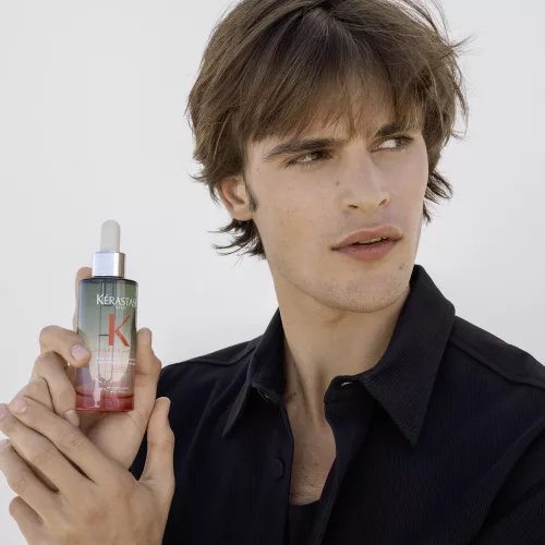 Kérastase Genesis Homme Sérum Anti-chute Fortifiant - Hajhullás elleni hajerősítő szérum meggyengült, elvékonyodó hajra, napi használatra 90ml 