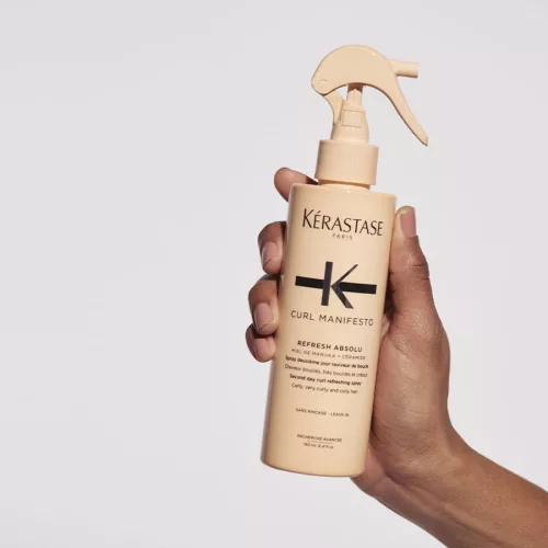 Kérastase Curl Manifesto Refresh Absolu - Frissítő spray Hullámos, Göndör, Afro hajra 190ml 
