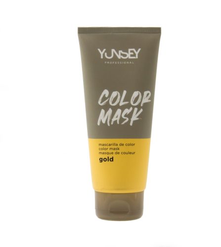 Yunsey Professional - Color Mask Színező Hajpakolás 200ml – Arany