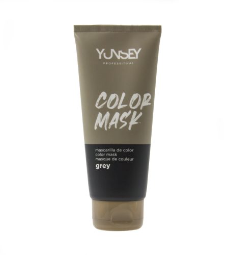 Yunsey Professional - Color Mask Színező Hajpakolás 200ml – Sötétszürke