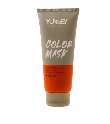 Yunsey Professional - Color Mask Színező Hajpakolás 200ml – Rézvörös