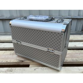 Körmös-Kozmetikus Táska (Bézs mintás)