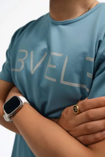 L3VEL3 - Classic T-Shirt - Logózott Póló (Fekete, M)