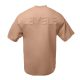 L3VEL3 - Oversized T-Shirt Back Logo - Oversized Póló, Hátsó Logóval (Bézs, S)