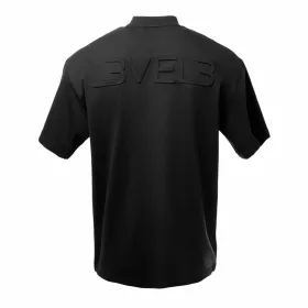   L3VEL3 - Oversized T-Shirt Back Logo - Oversized Póló, Hátsó Logóval (Fekete, S)