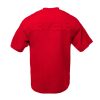 L3VEL3 - Oversized T-Shirt Back Logo - Oversized Póló, Hátsó Logóval (Piros, L)