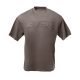 L3VEL3 - Oversized T-Shirt Front Logo - Oversized Póló, Elülső Logóval (Sötét Szürke, M)