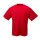 L3VEL3 - Oversized T-Shirt Front Logo - Oversized Póló, Elülső Logóval (Piros, S)