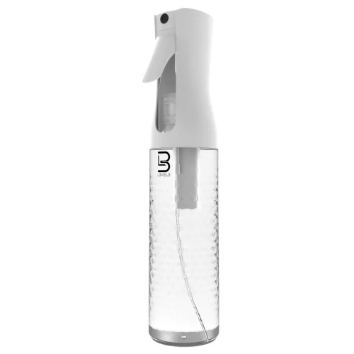 L3VEL3 - Beveled Spray Bottle - Vizező 300ml (Fehér-Átlátszó)