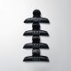 L3VEL3 - Hair Claw Clips - 4 Darabos Pillangócsat Szett