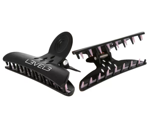 L3VEL3 - Hair Claw Clips - 4 Darabos Pillangócsat Szett
