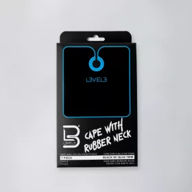   L3VEL3 - Cape With Rubber Neck - Beterítő Kendő Gumírozott Nyakrésszel (Fekete-Kék)